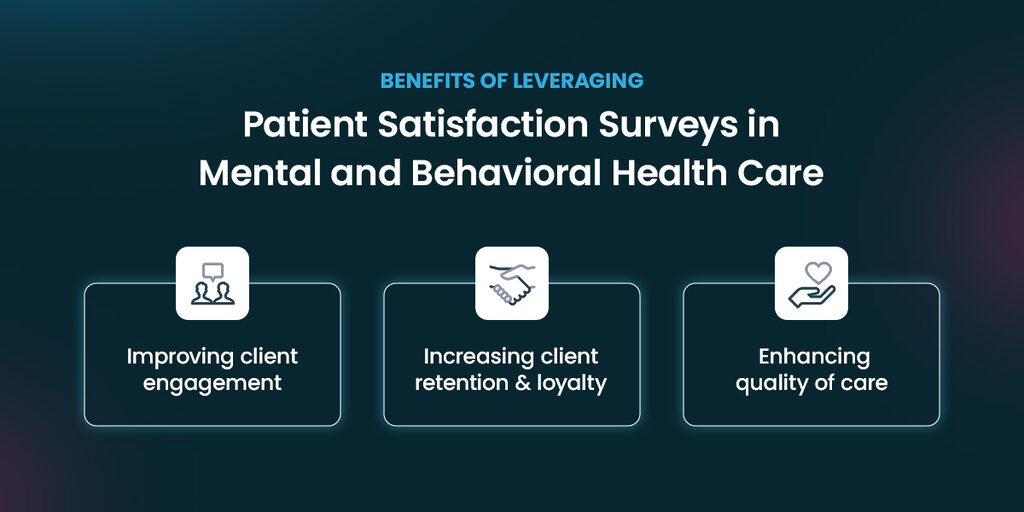 Benefits of Leveraging Patient Satisfaction Surveys in Mental and Behavioral Health Care